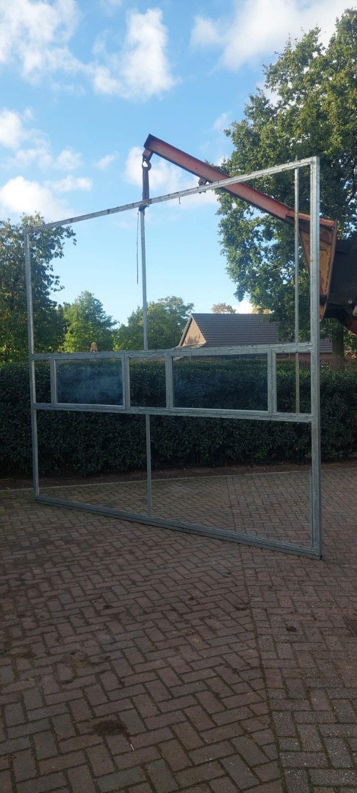 4x verzinkt stalen frame voor schuifdeur, Ophalen of Verzenden, Overige typen, Minder dan 2 meter