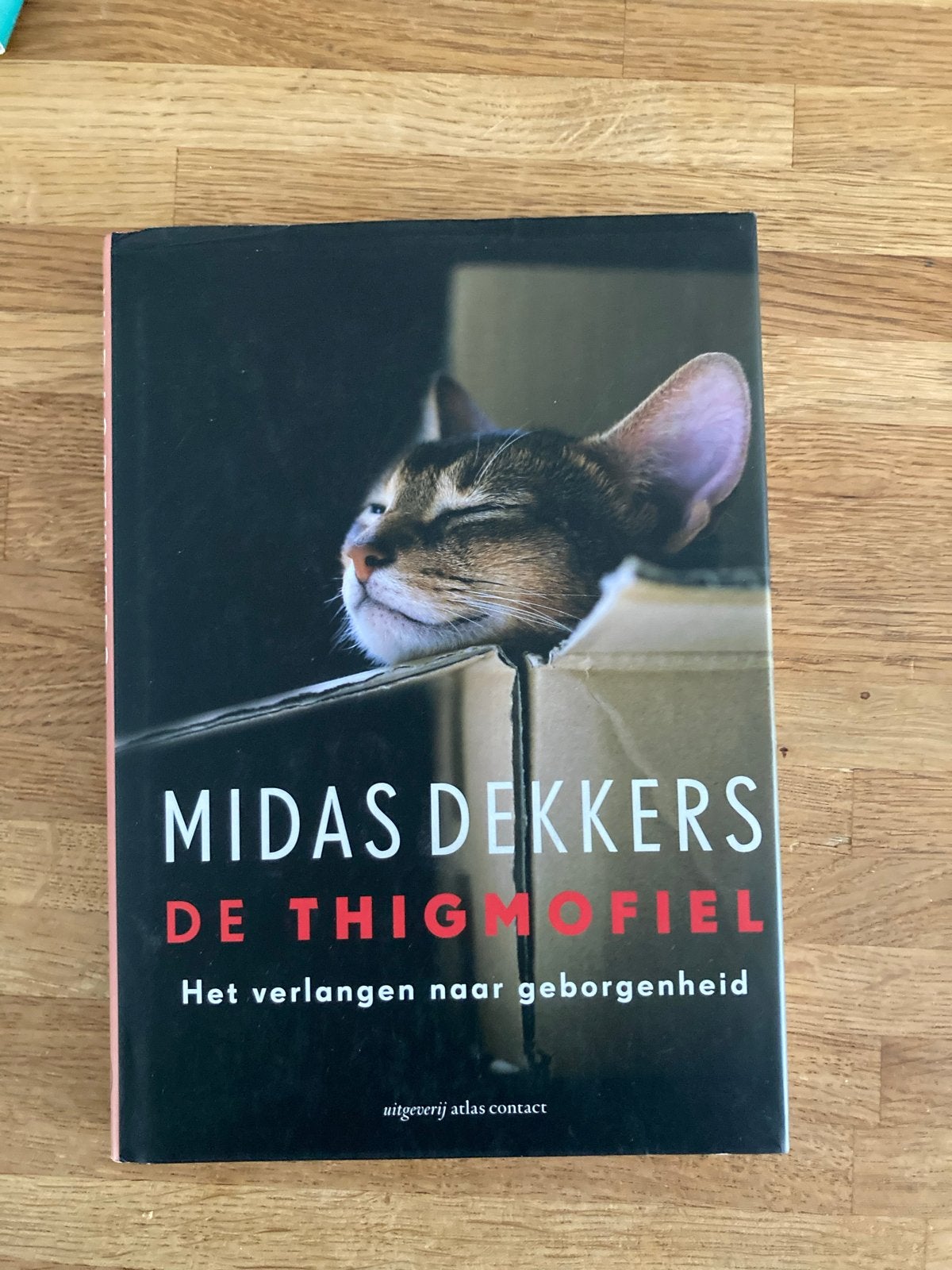 Midas Dekkers - De Thigmofiel (Hardcover), Boeken, Ophalen of Verzenden, Zo goed als nieuw, Nederland