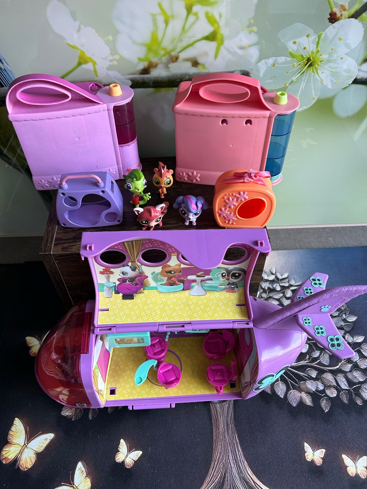 Littlest Pet Shop Vliegtuig & Partij Dieren/Accessoires, Ophalen of Verzenden, Gebruikt, Meisje