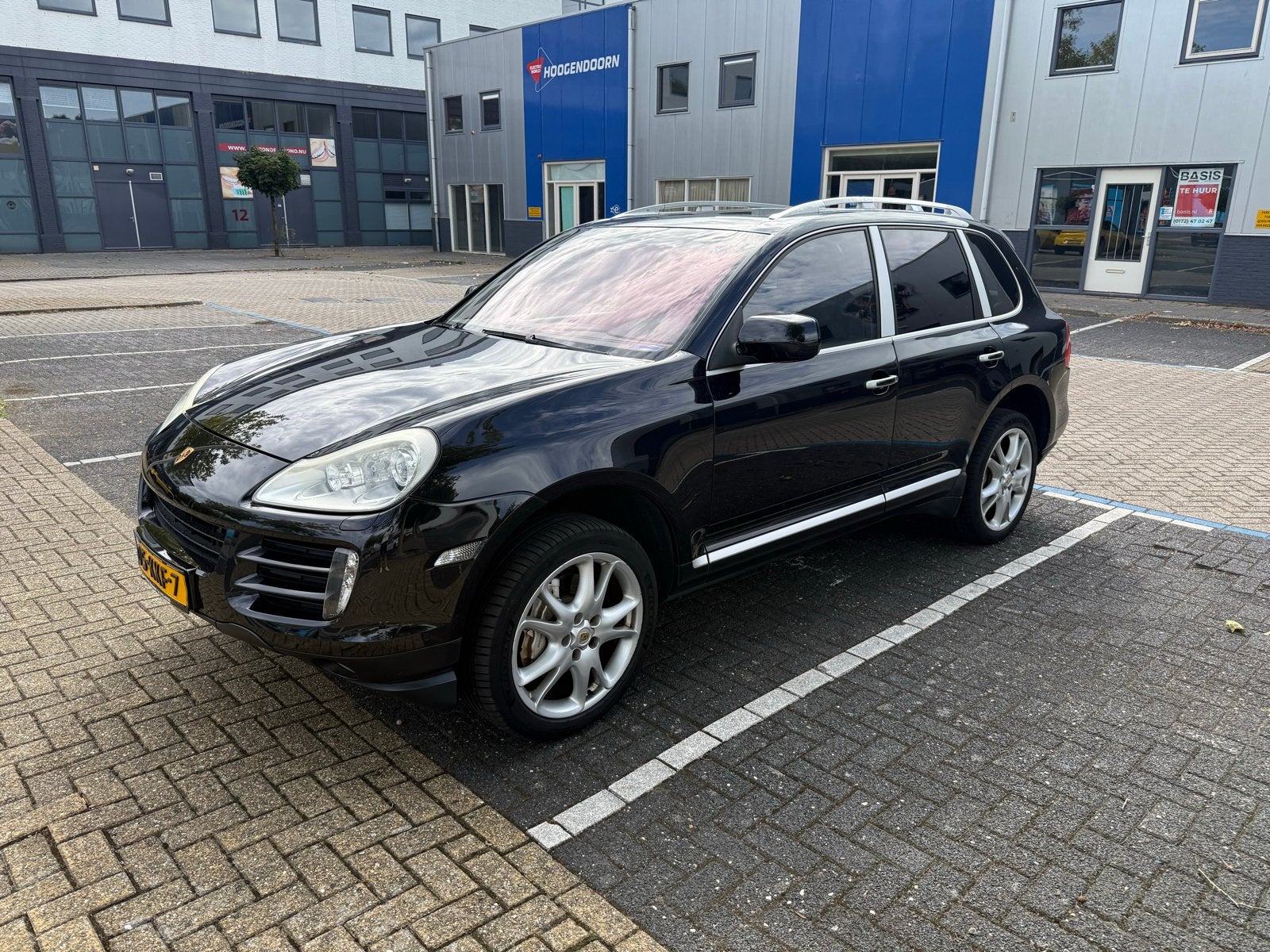 Porsche Cayenne 4.8 S Tiptronic S 2008 Zwart, Auto's, Porsche, Automaat, Cayenne, 2220 kg, Zwart
