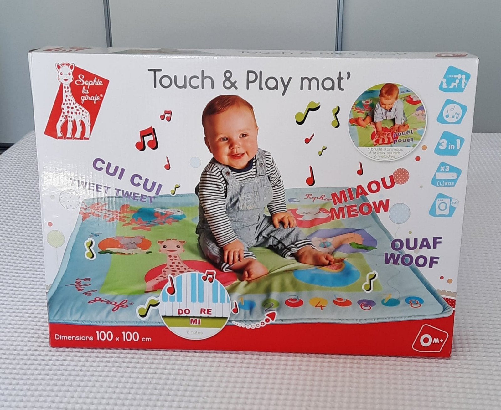 Sophie de Giraf Touch & Play Mat - Zo goed als nieuw, Kinderen en Baby's, Ophalen of Verzenden, Zo goed als nieuw, Speelkleed