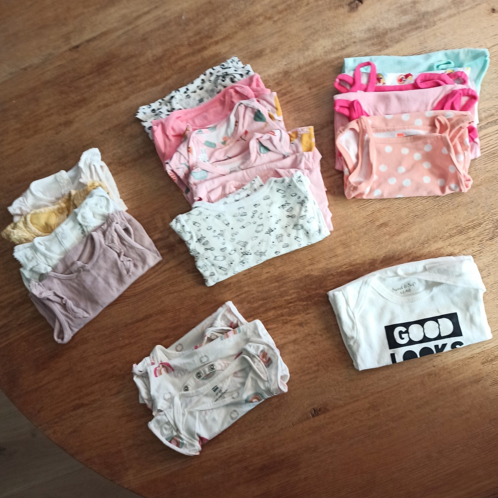 Rompertjes Mt 62-68 diversen merken, Ophalen of Verzenden, Gebruikt, Meisje, Nacht- of Onderkleding
