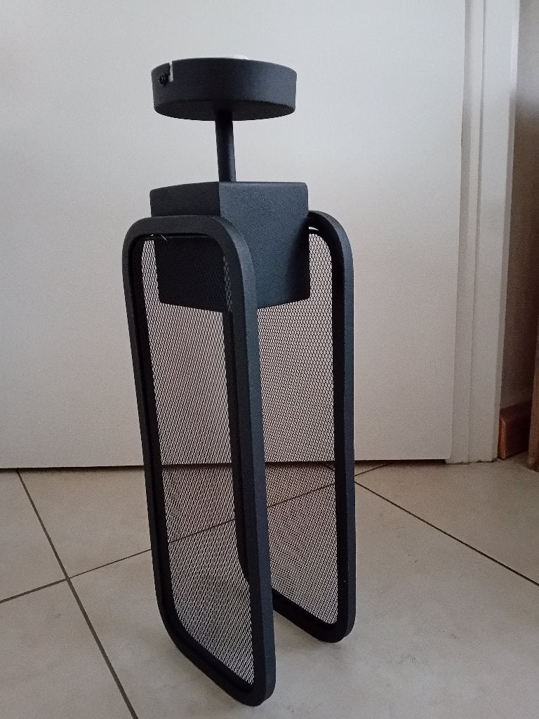 plafondlamp industrieel, Zwart, Nieuw, Industrieel, Metaal