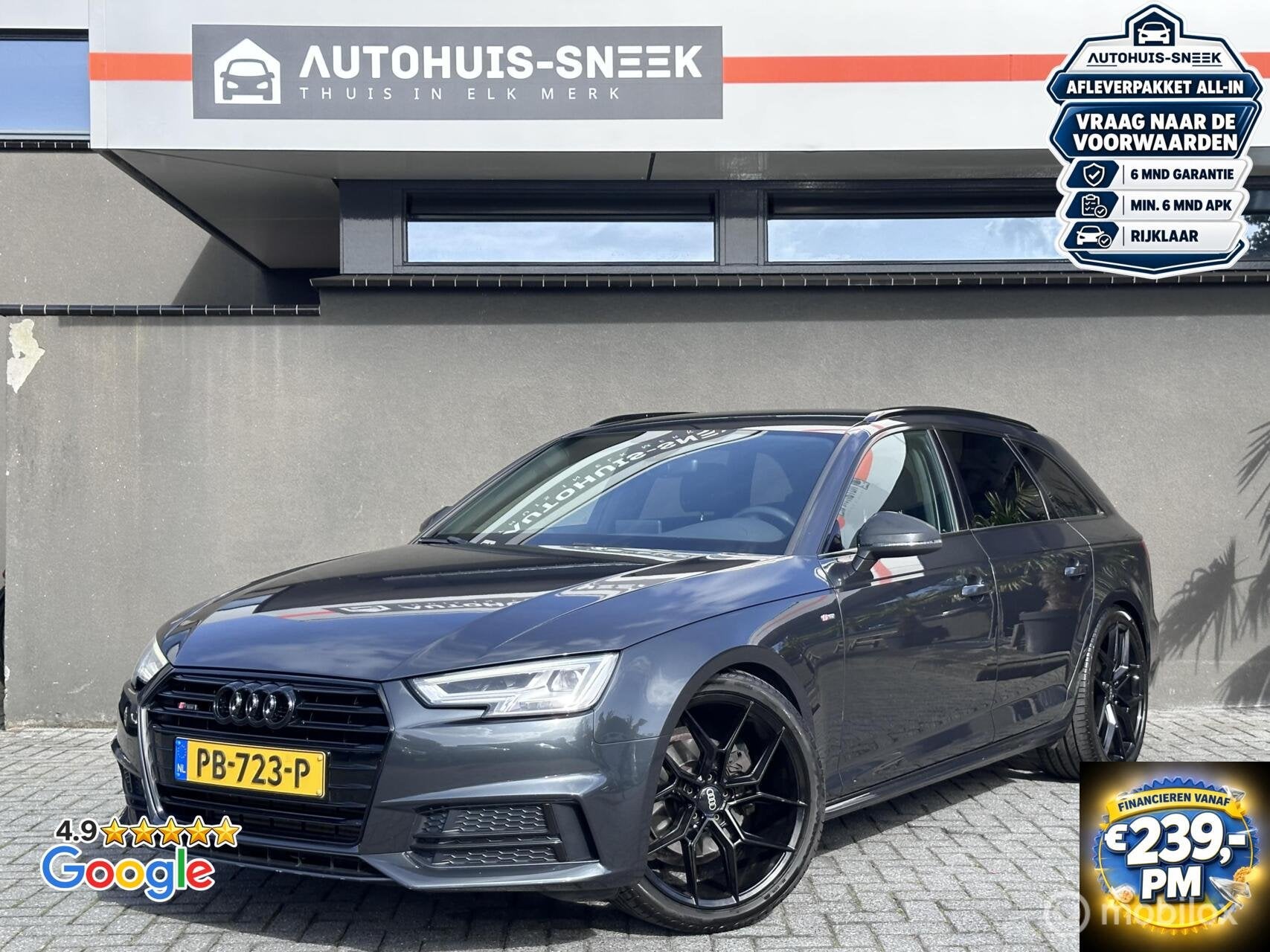 Audi A4 Avant 2.0 TFSI S line | Automaat | B&O | NAP|20” L, Auto's, Euro 6, 1984 cc, 1435 kg, A4