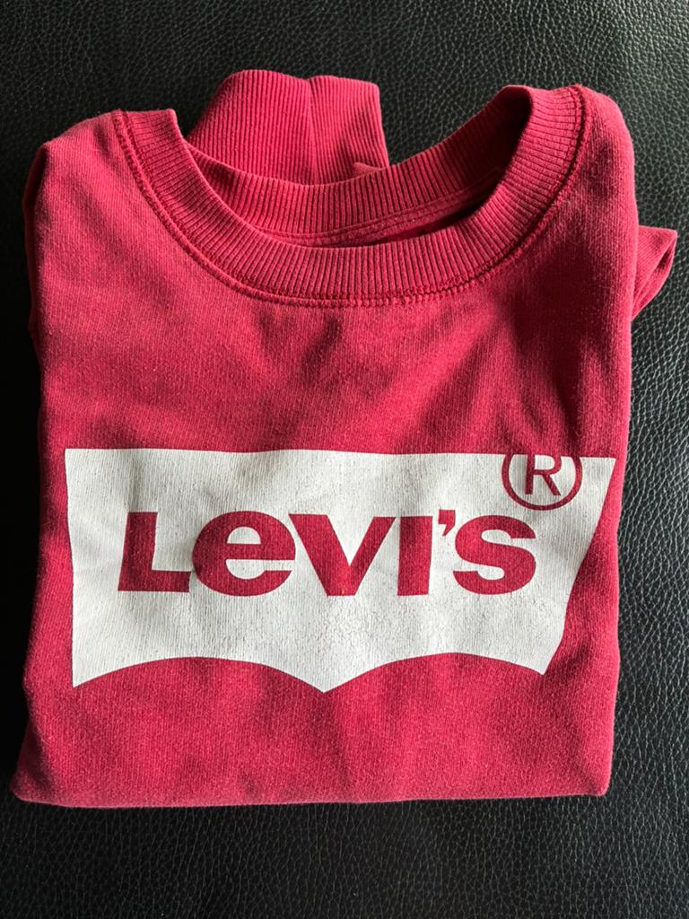 Levi’s trui maat 176, Ophalen of Verzenden, Gedragen, Overige maten, Rood