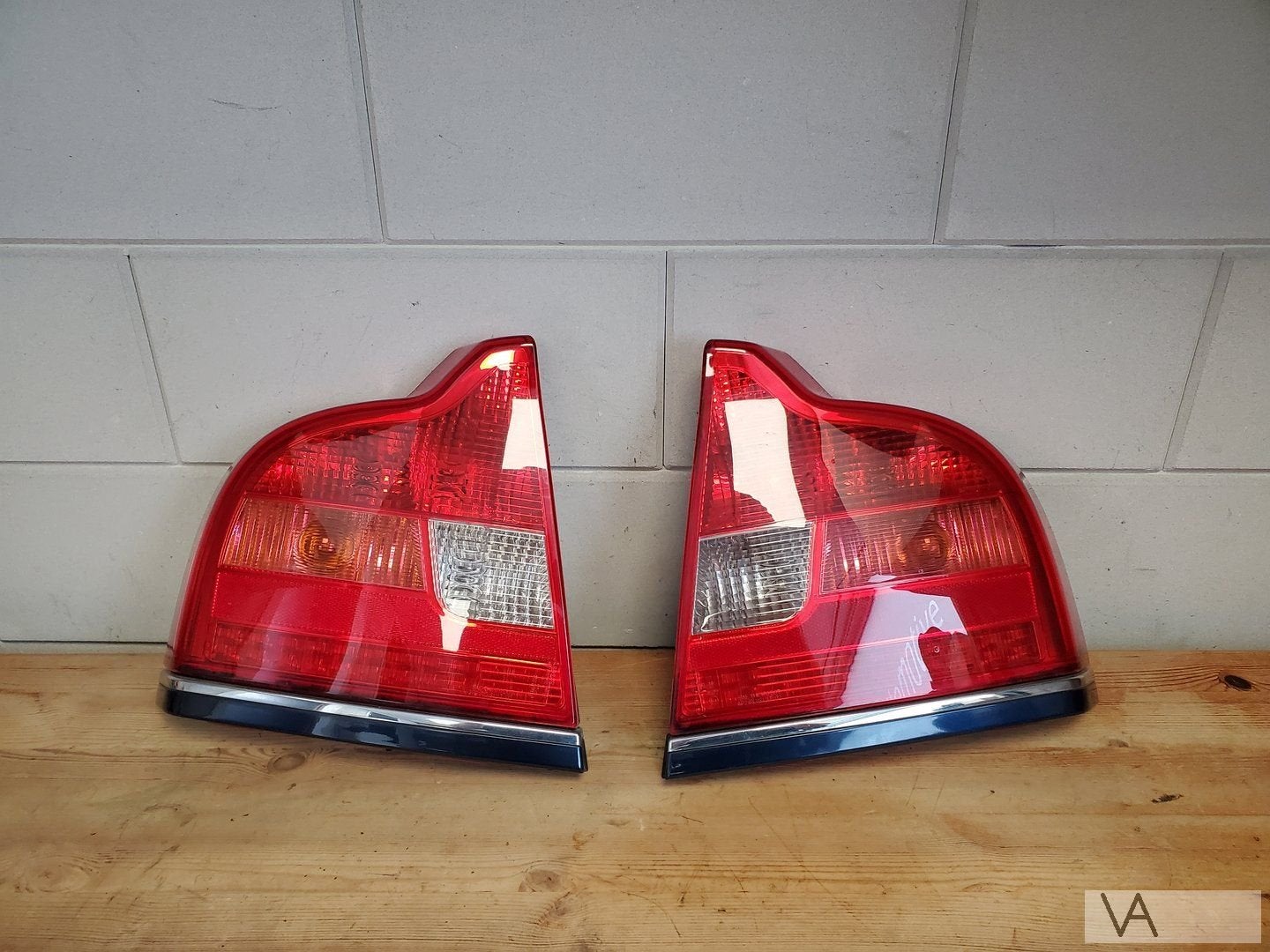 Volvo S80 2003 tot 2006 achterlicht FACELIFT blauw LINKS, Gebruikt, -, -, Ophalen of Verzenden