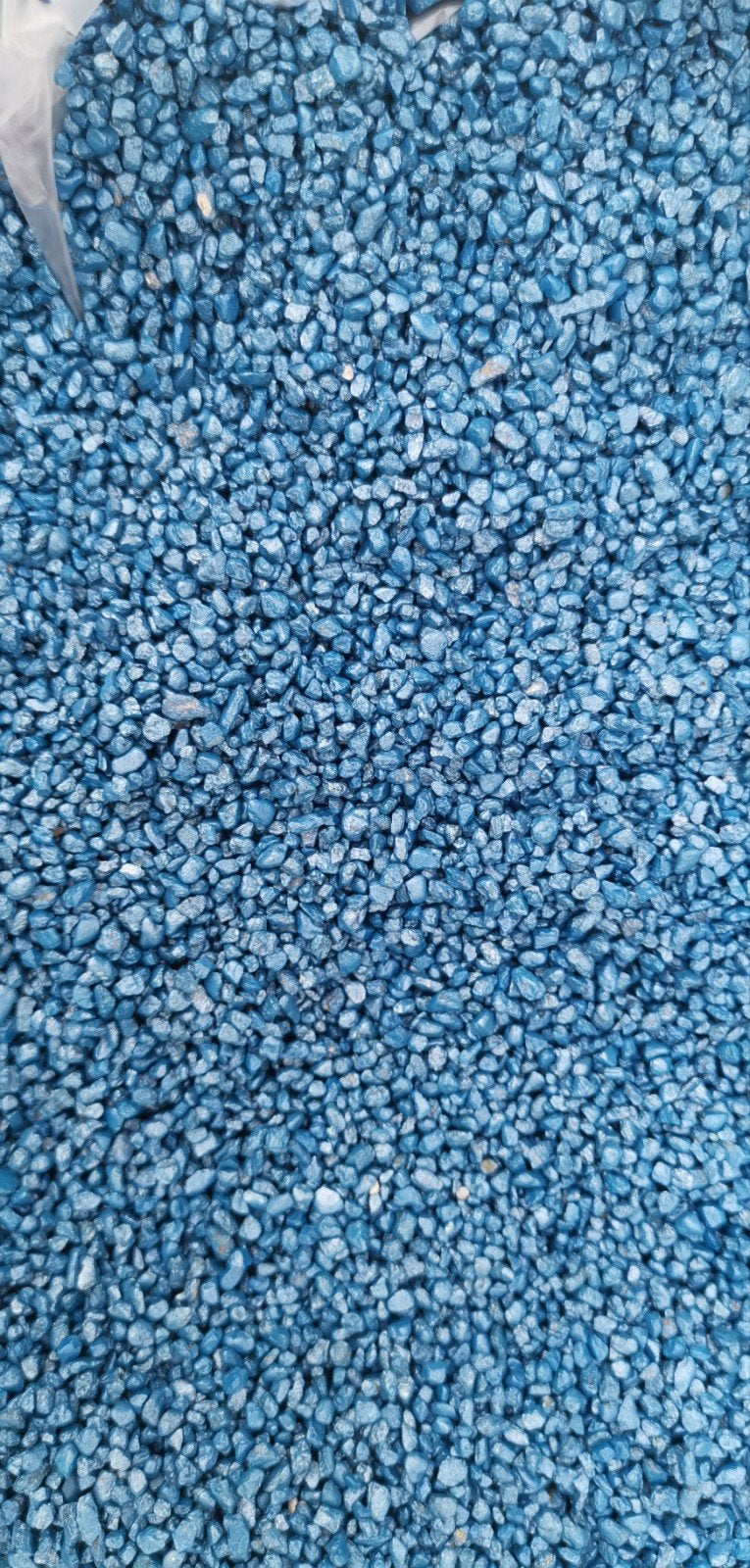 2 soorten blauw aquarium grind, Dieren en Toebehoren, Ophalen, Grind, Zand of Voedingsbodem