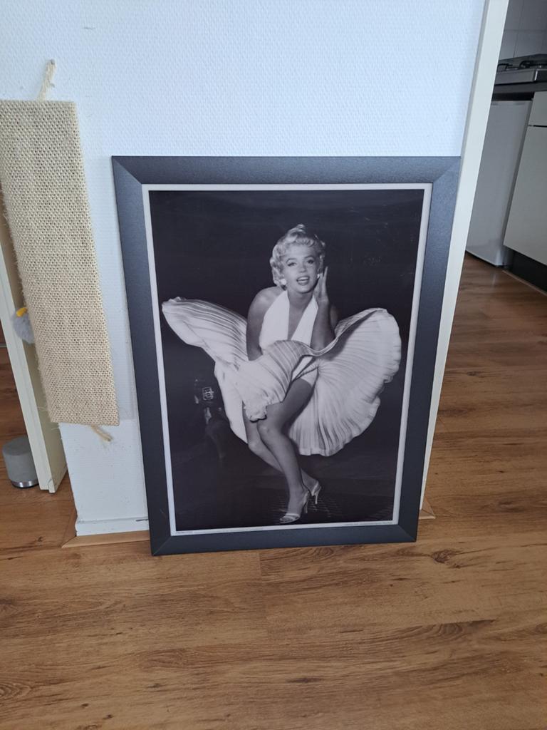 Marilyn Monroe poster - 21x29 cm, Ophalen, Minder dan 50 cm, Gebruikt, Foto of Poster