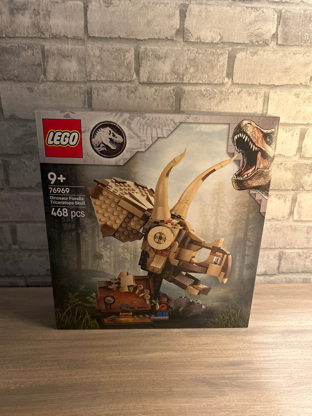 LEGO Jurassic World 76969 Triceratops Schedel Fossiel, Ophalen of Verzenden, Nieuw, Overige merken
