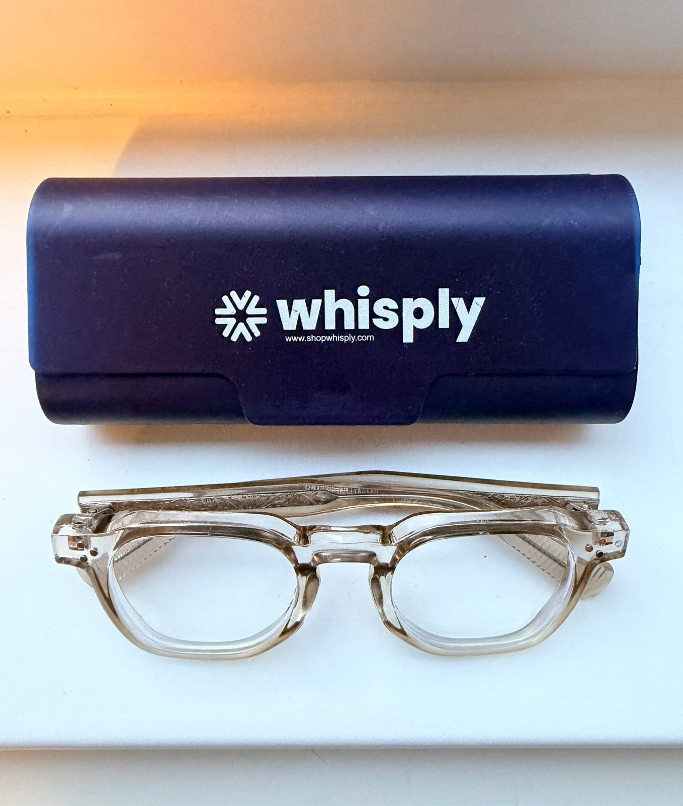 Blue light glasses Whisply, Overige merken, Beige, Nieuw, Ophalen of Verzenden