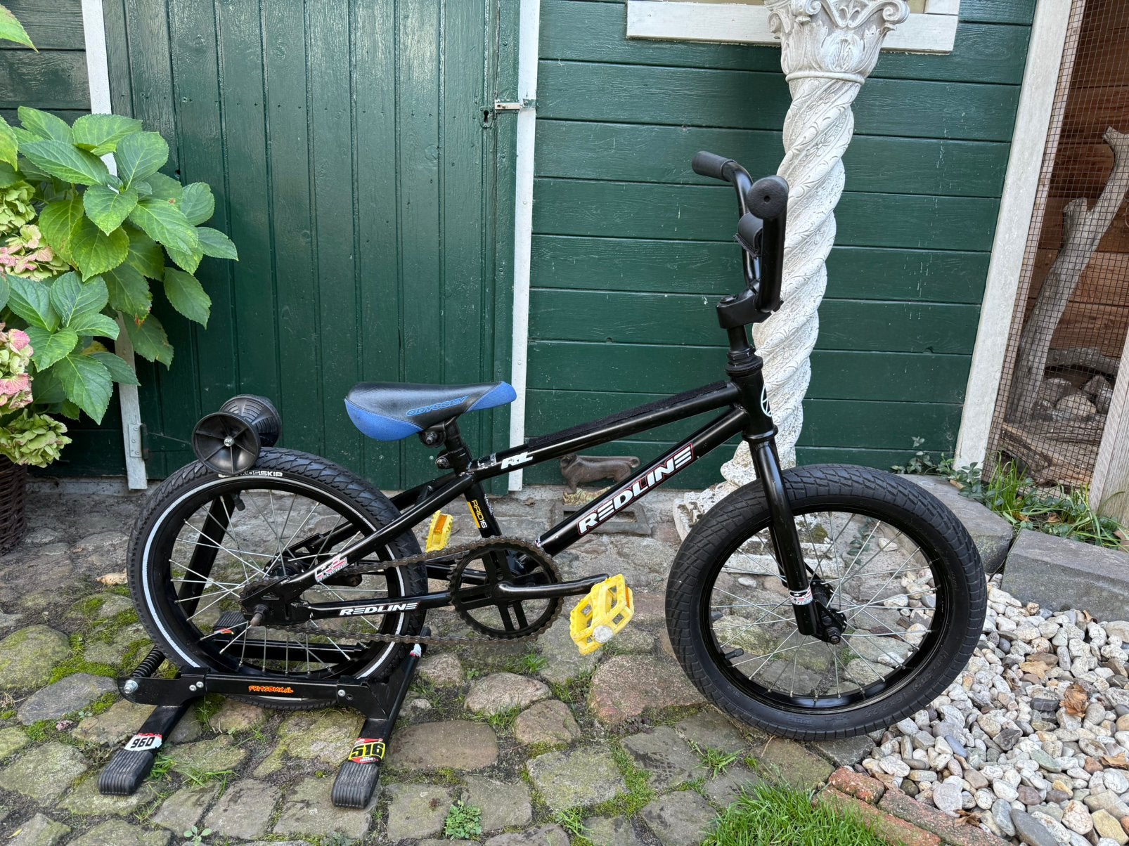 Superleuke 16” Redline BMX met terugtraprem, Ophalen, Terugtraprem, 16 tot 20 inch