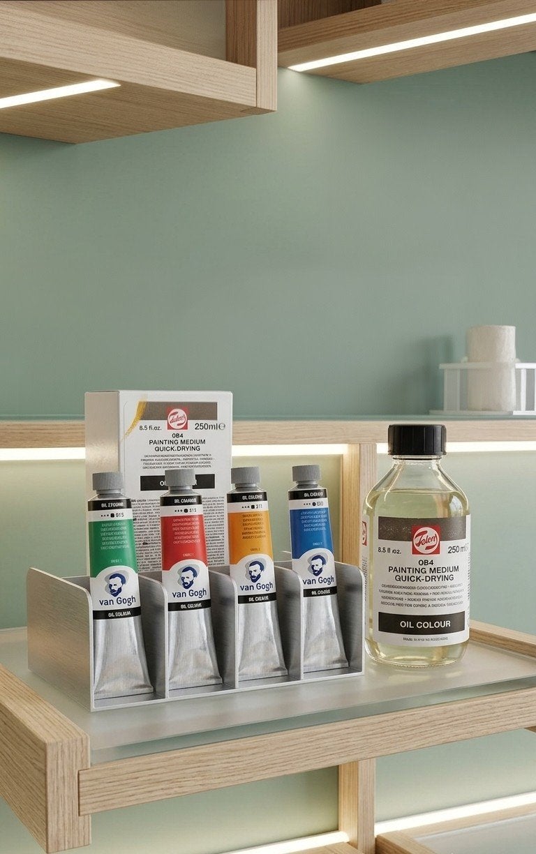Nieuwe Olieverfset & Talens Quick-Drying Medium, Verzenden, Nieuw