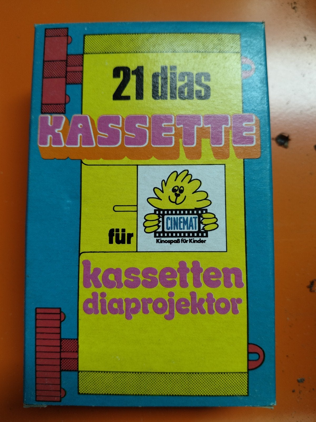 Vintage Disney Diaprojector Cassettes, Ophalen of Verzenden, Gebruikt
