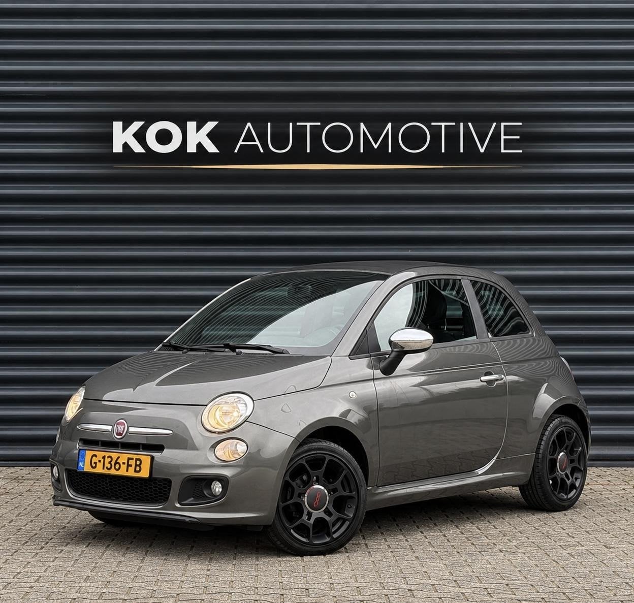 Fiat 500C Sport 1.2|DEALER ONDERHOUDEN|SPORT|PDC|AIRCO|, Auto's, Dealer onderhouden, Gebruikt, 4 cilinders, Cabriolet