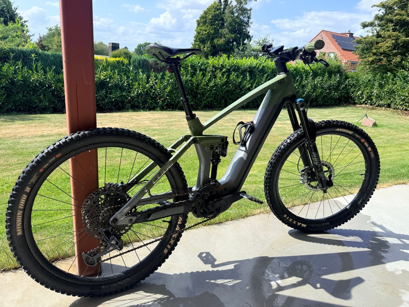 CUBE Stereo Hybrid 160 HPC TM H18 E-MTB, Gebruikt, Schijfrem, Ophalen, Overige merken