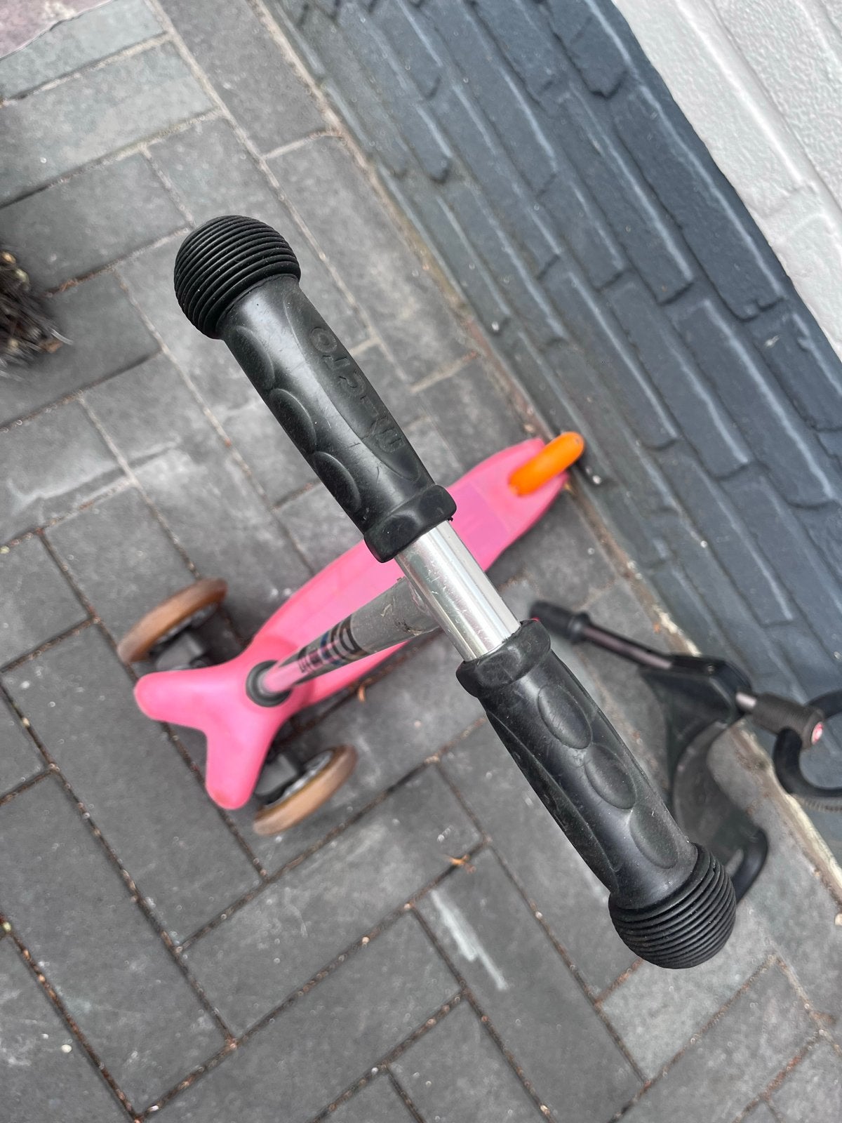Roze Microstep, Ophalen, Gebruikt, Gewone step