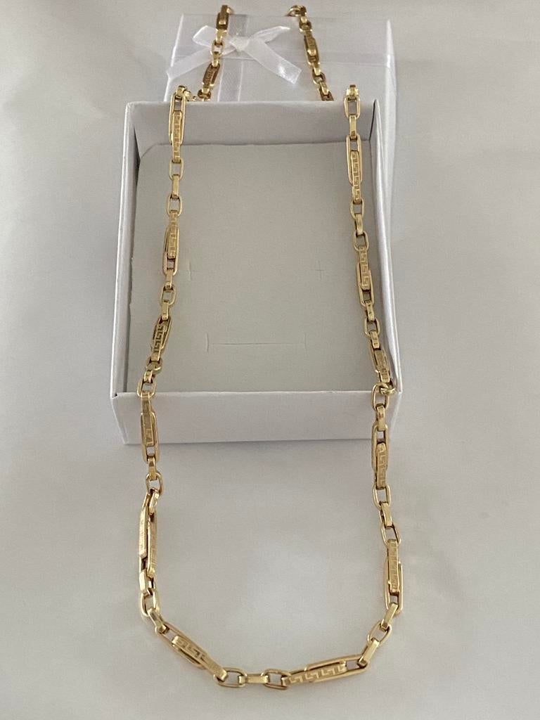 14 karaat gpuden ketting gemerkt 585, Ophalen of Verzenden, Nieuw, Goud, Goud