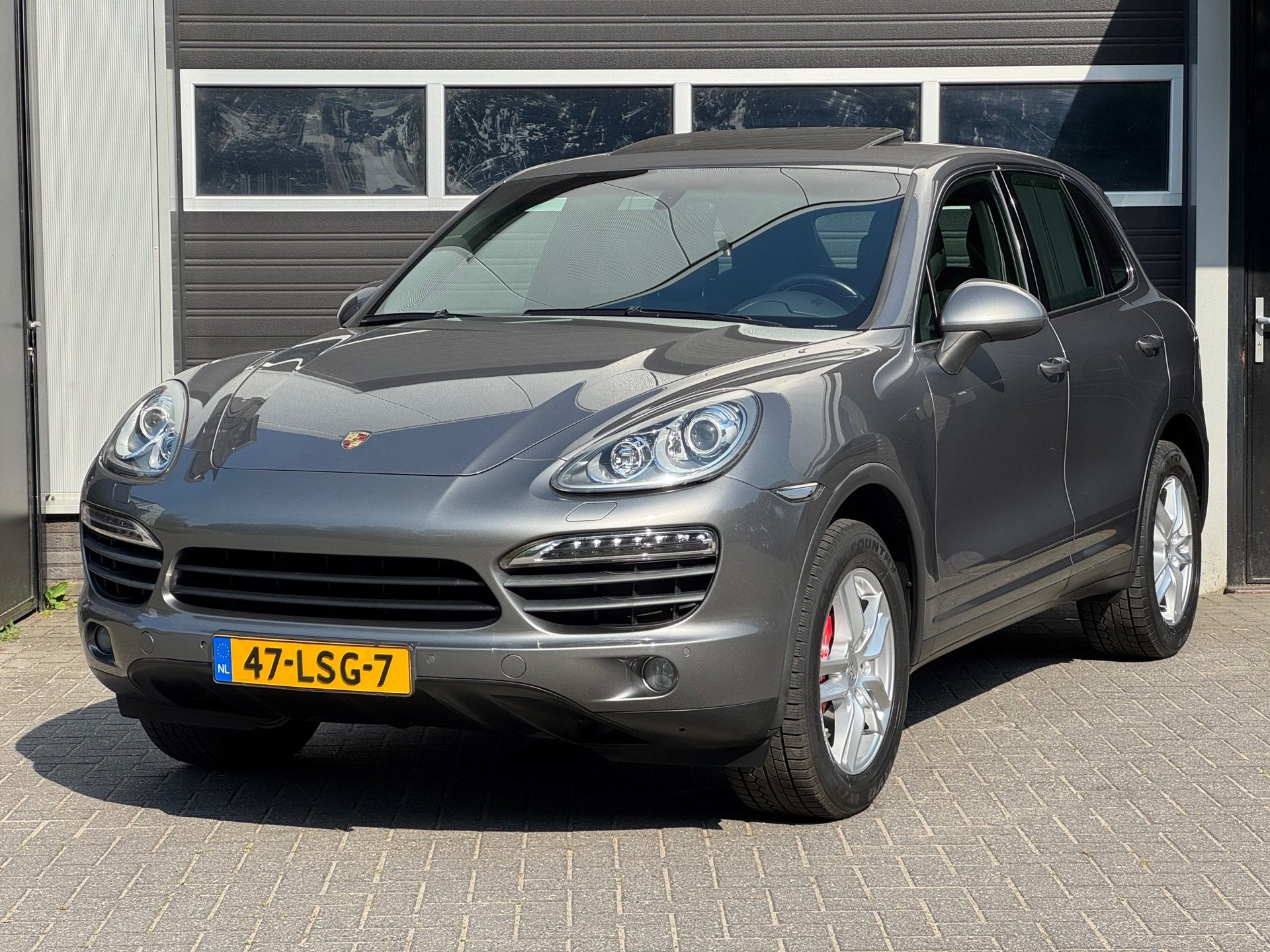 Porsche Cayenne 3.0 S Hybrid Pano, Luchtvering, Led, Navi, C, Auto's, Porsche, Automaat, Gebruikt, 2995 cc, Leder en Stof
