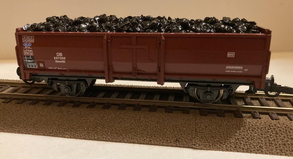 ROCO Kolen wagon DB type Omm52. Cat: 4302, Gebruikt, Gelijkstroom of Wisselstroom, Wagon, Ophalen of Verzenden
