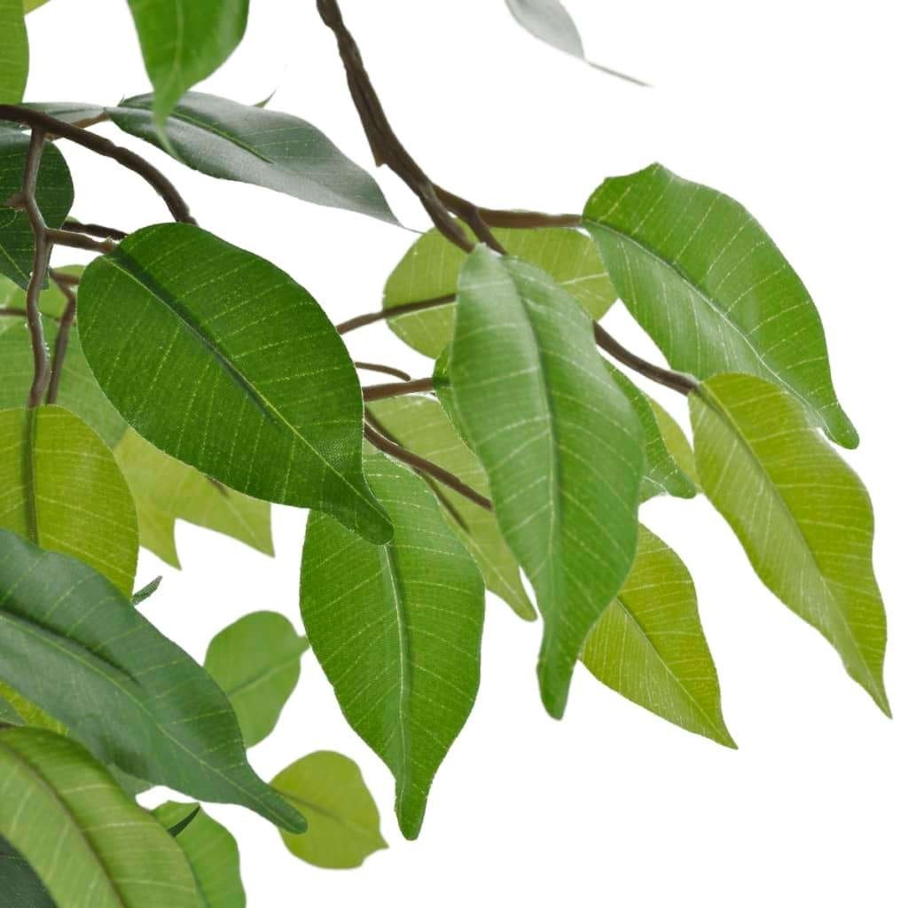 Kunstplant kamerplant vijgenboom 60 cm GRATIS BEZORGD!, Binnen, Groen, Verzenden, Met pot of vaas