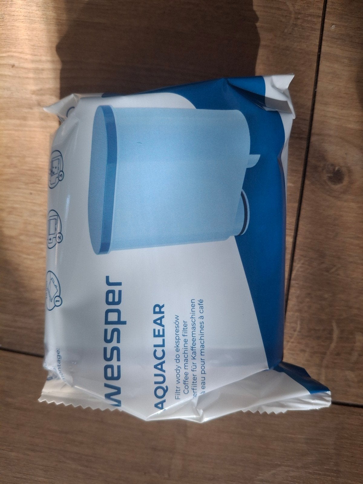 Wessper AquaClear Waterfilters (4 stuks) voor Philips/Saeco, Ophalen of Verzenden, Nieuw