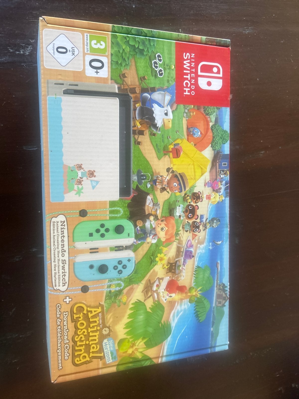Nintendo Switch V2- Animal Crossing: New horizons edition
