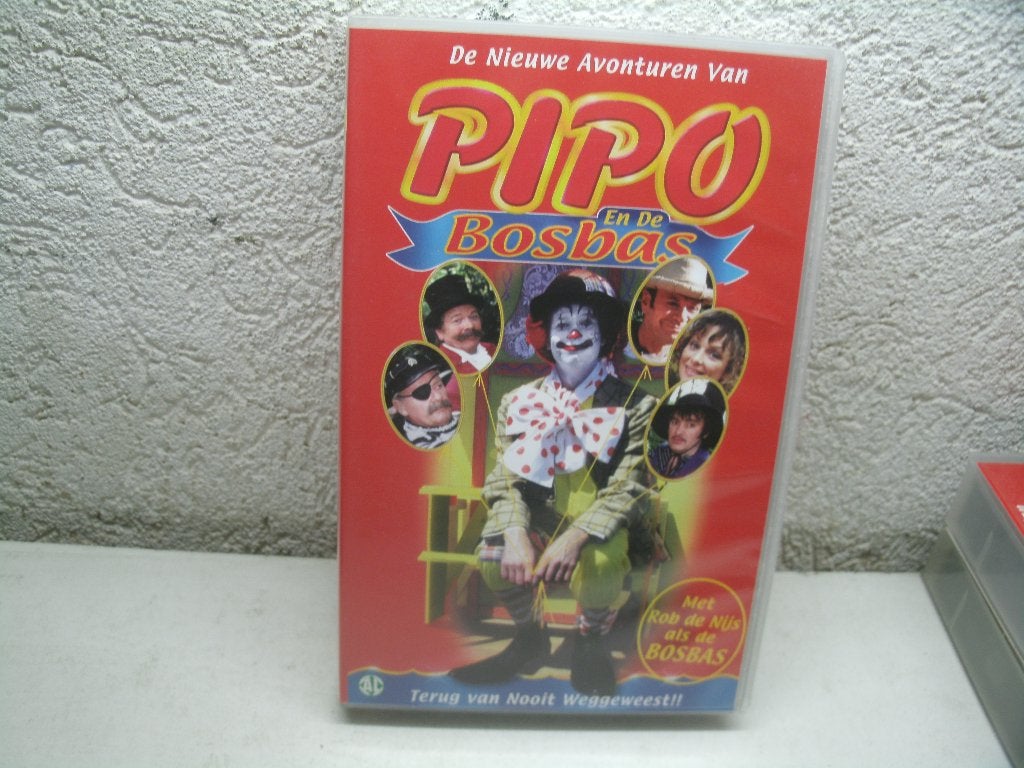 vhs 174a pipo en de bosbas, Cd's en Dvd's, Alle leeftijden, Ophalen of Verzenden, Zo goed als nieuw
