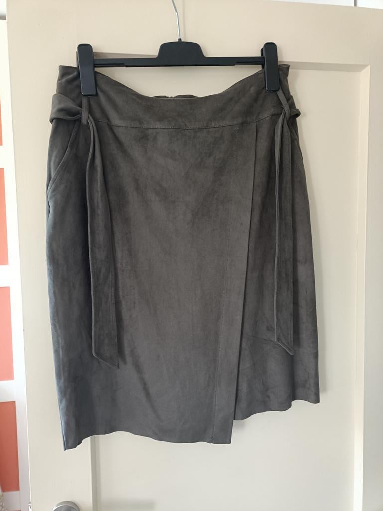 MOSGROEN ROKJE, Kleding | Dames, Maat 42/44 (L), Ophalen of Verzenden, Zo goed als nieuw, MS Mode