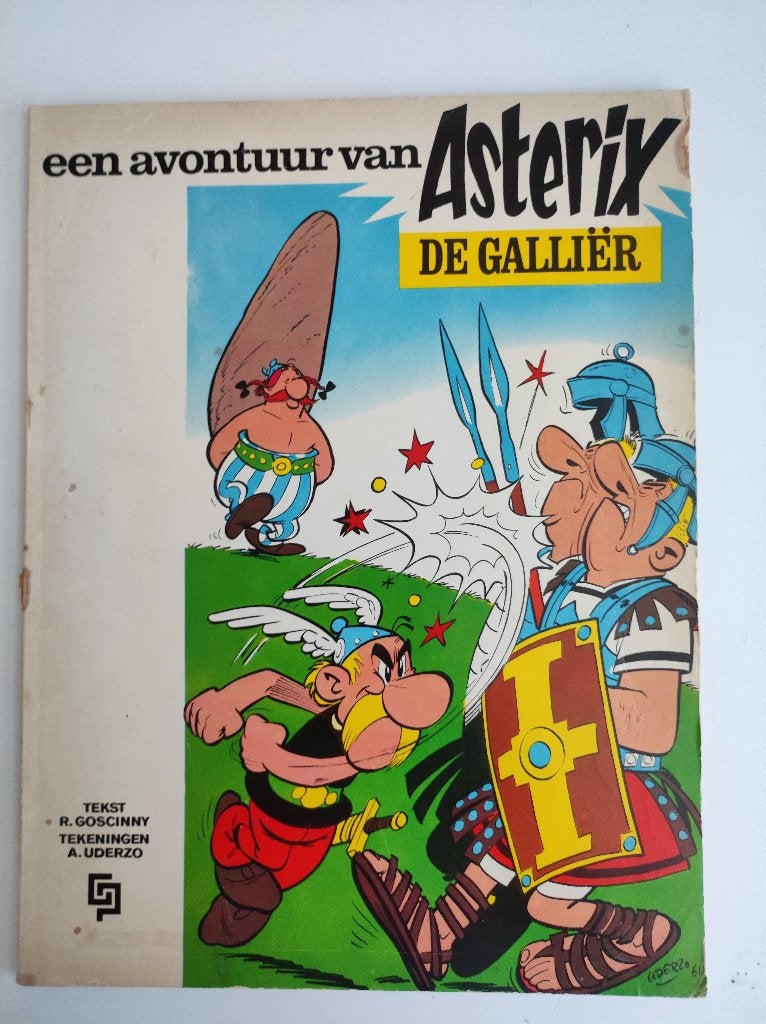 Asterix de Galliër eerste druk De Rycker 1966., Boeken, Stripboeken, Gelezen, Eén stripboek, Ophalen of Verzenden, Goscinny & Uderzo