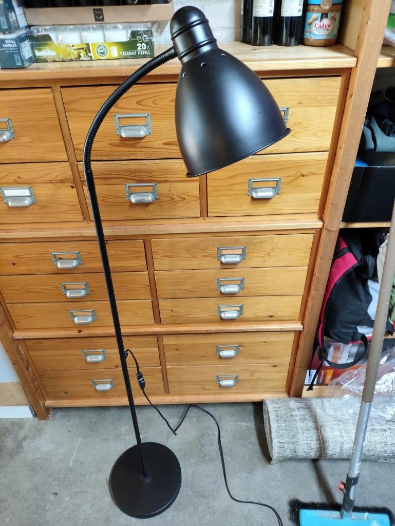 Lista schemerlamp van IKEA, Huis en Inrichting, Lampen | Tafellampen, Ophalen of Verzenden, Zo goed als nieuw, Metaal