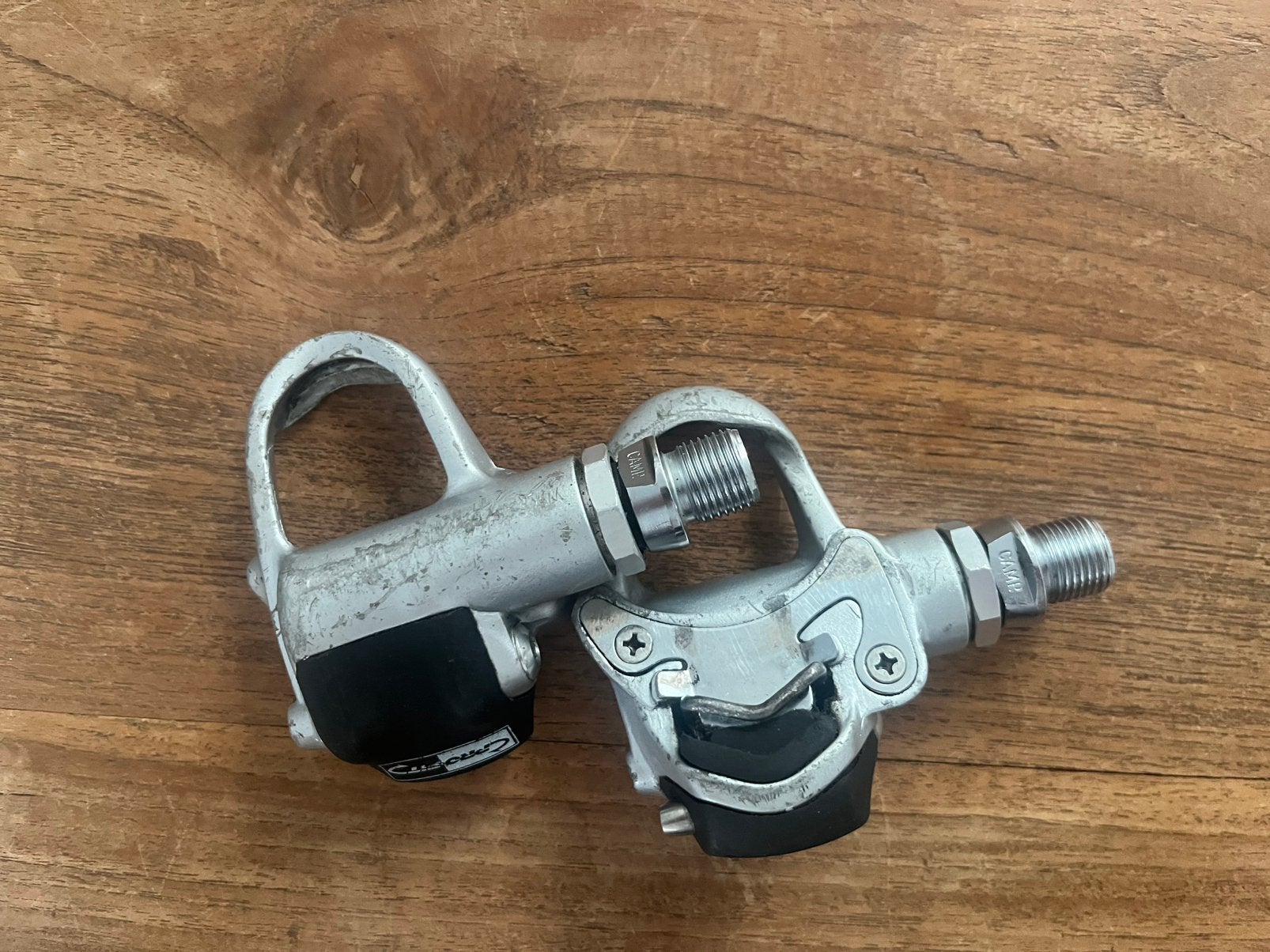 Campagnolo Profit Chorus pedalen gebruikt, Crankstel of Pedalen, Gebruikt, Ophalen of Verzenden, Aluminium