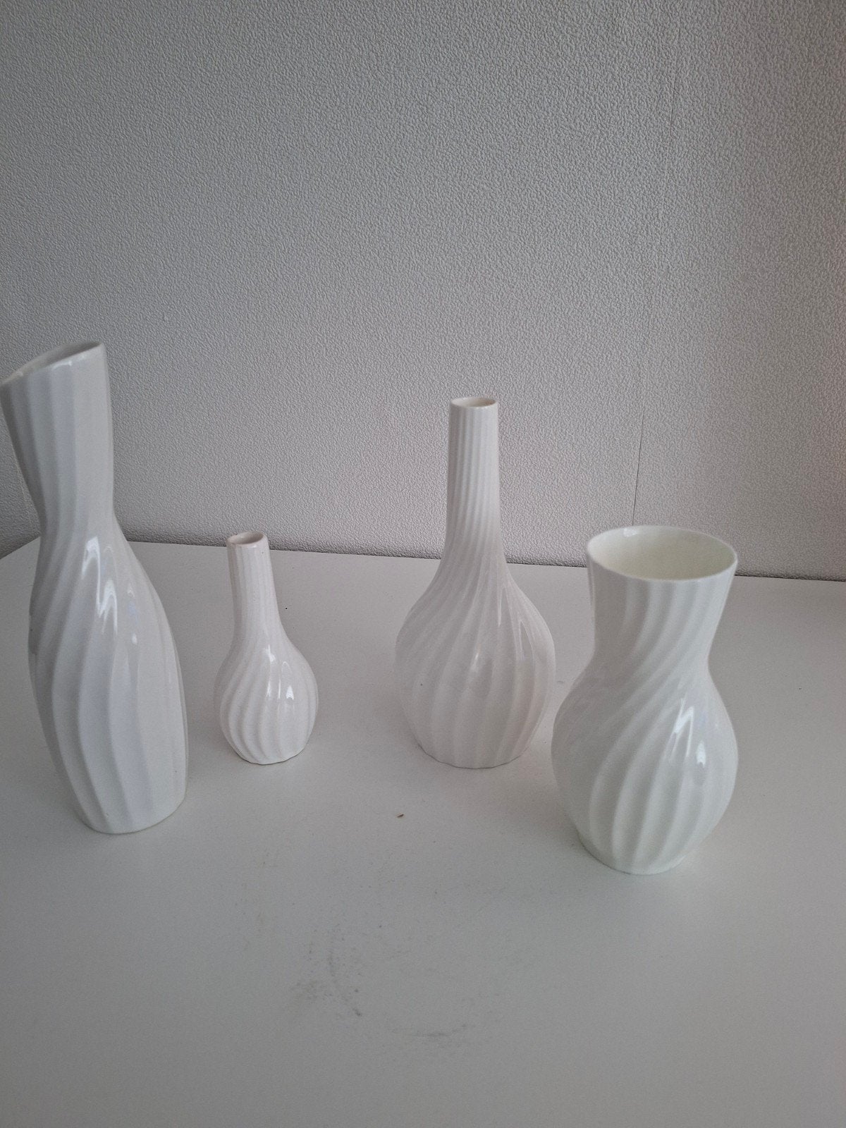 Set van 4 Royal Goedewaagen Bone China vazen, Ophalen of Verzenden