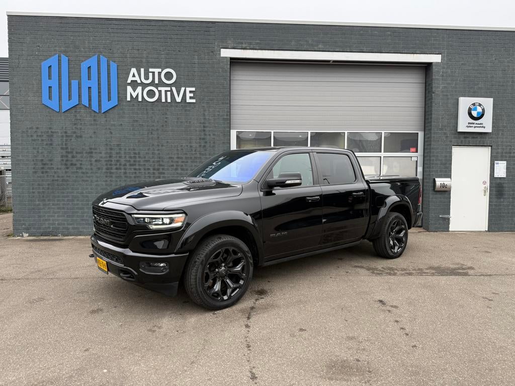 Dodge Ram 1500 Limited, Zwart, Leder, Bedrijf, Vierwielaandrijving