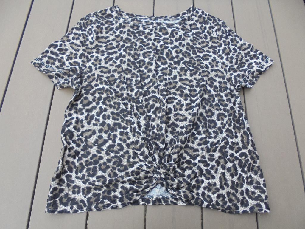 Tijgerprint shirt ONLY, Maat 38/40 (M), Only.M., Bruin, Ophalen of Verzenden