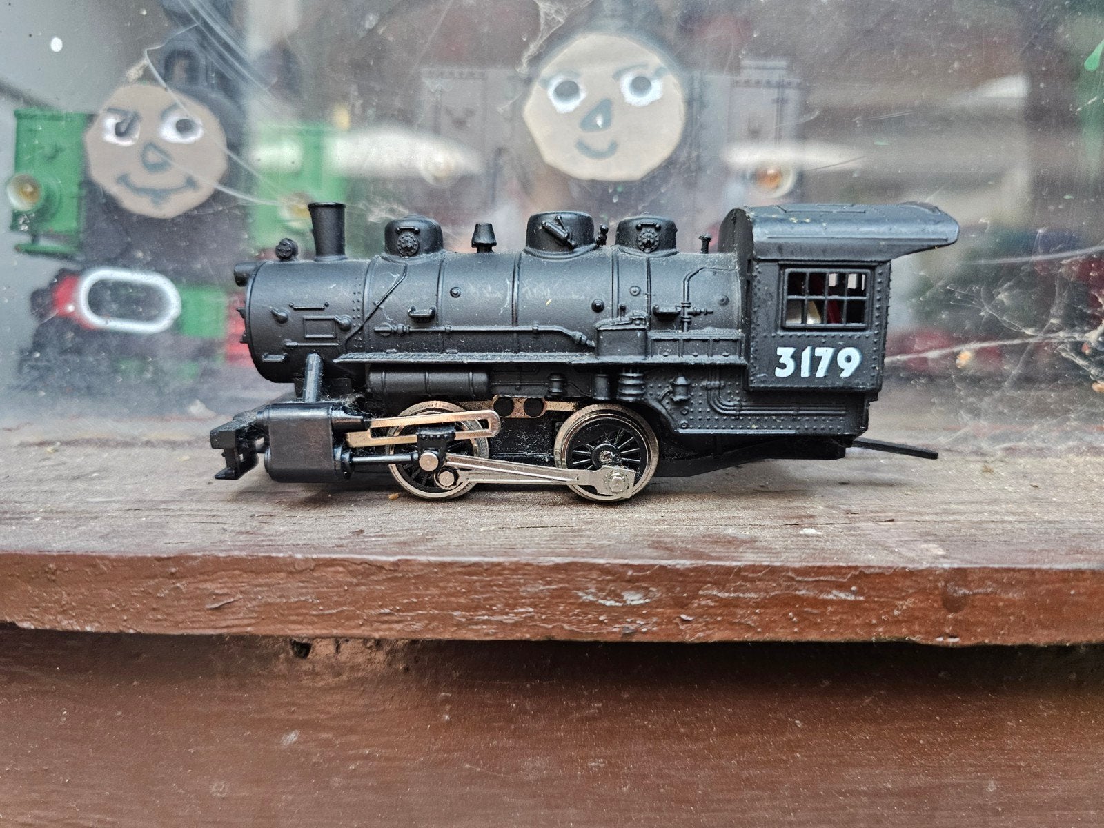 H0 Amerikaanse Stoomlocomotief (Niet Getest), Hobby en Vrije tijd, Modeltreinen | H0, Overige merken, Gebruikt, Ophalen of Verzenden