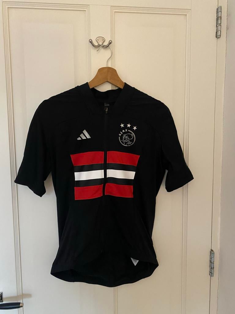 Ajax Dames Fiets Shirt - ZGAN - L, Ophalen of Verzenden, Zo goed als nieuw, L, Dames