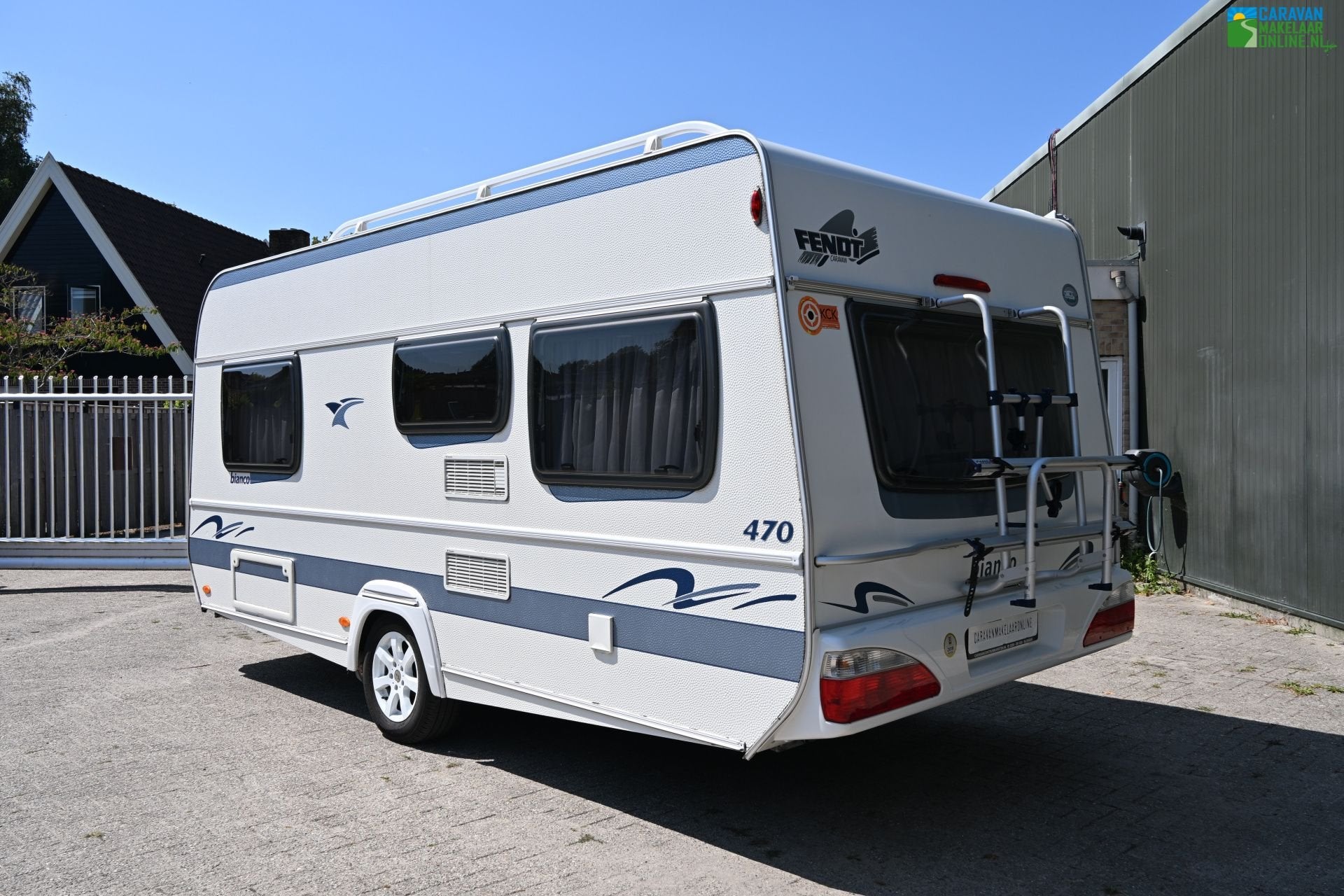 Fendt Bianco 470 TF Mover||Voortent|Fietsdrager|Luifel, Caravans en Kamperen, Caravans, Rondzit, Bedrijf, Kachel, Fendt