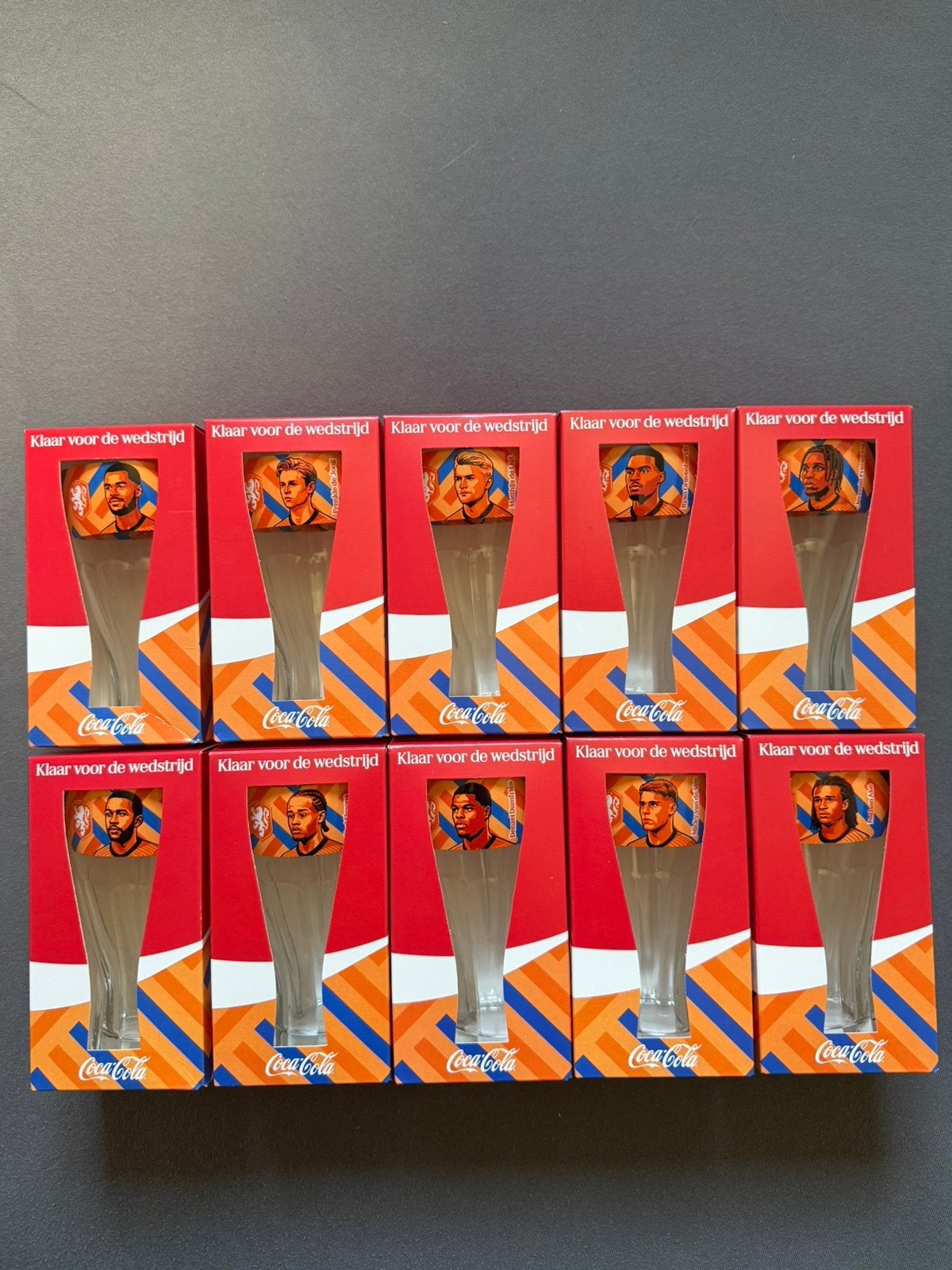 Coca-Cola glazen WK voetbal RUILEN/KOPEN, Ophalen of Verzenden, Nieuw, Overige sporten, Overige typen