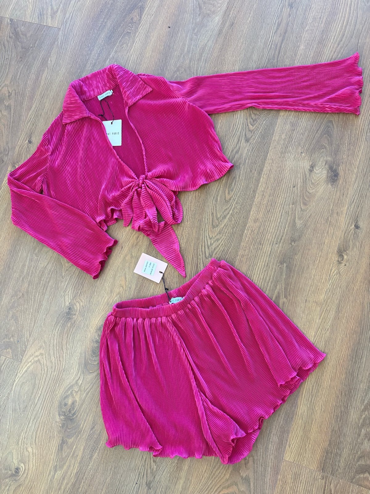 Nieuw Zomers Setje Eight Paris - Roze (M), Kleding | Dames, Ophalen of Verzenden, Nieuw