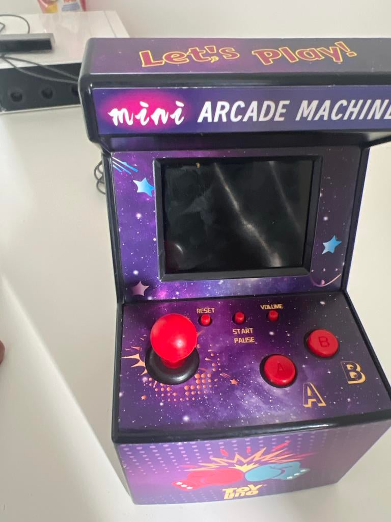 Mini Arcade Machine met 248 ingebouwde spellen, Spelcomputers en Games, Spelcomputers | Overige, Zo goed als nieuw, Overige merken