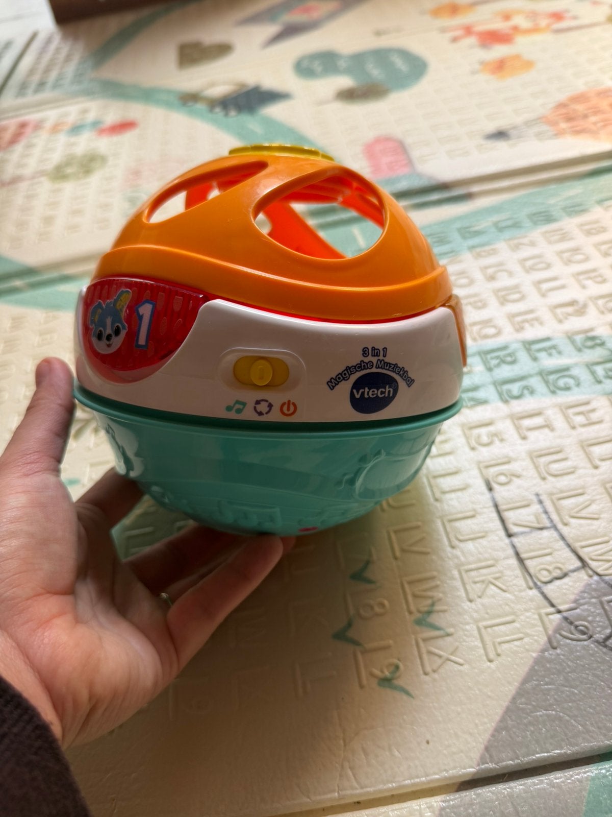 Vtech baby muziekbal, Ophalen of Verzenden, Zo goed als nieuw, 6 maanden tot 2 jaar