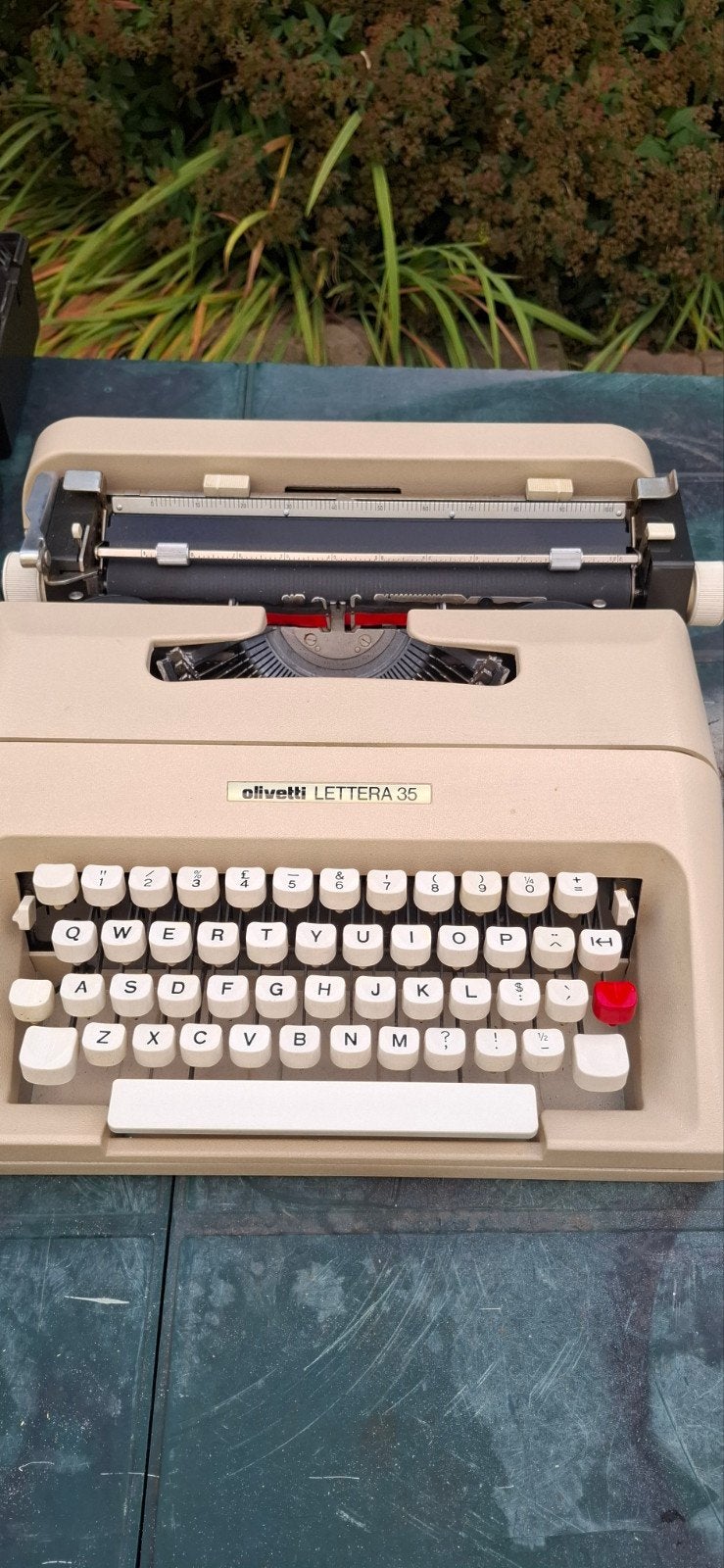 Olivetti Lettera 35 in draagbare cassette., Diversen, Ophalen of Verzenden