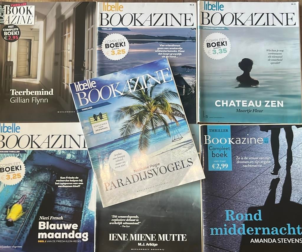 7 bookazine, oa Nathalie Pagie, M.J. Arlidge, Nicci French, Boeken, Ophalen of Verzenden, Zo goed als nieuw