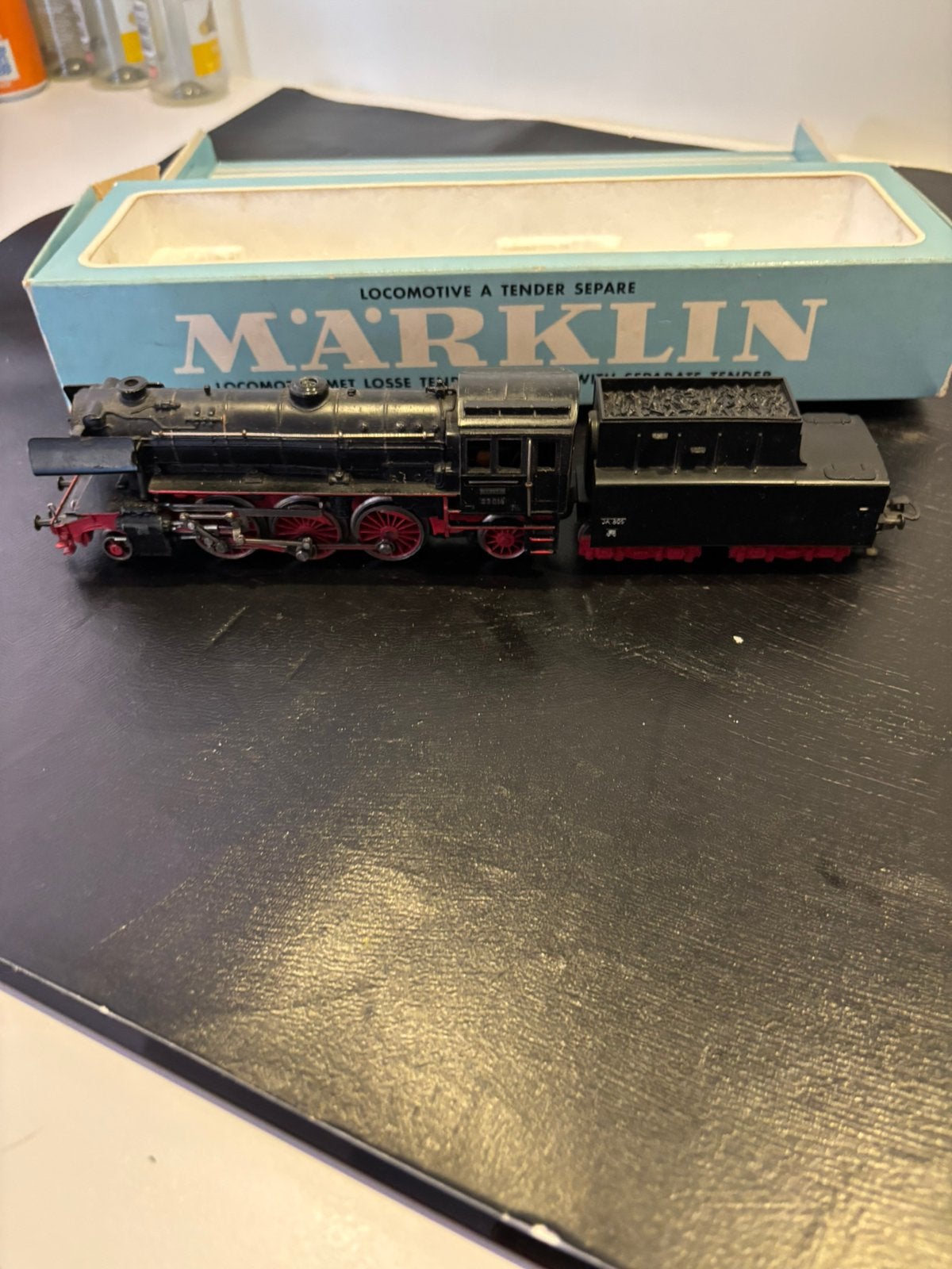 Märklin 3097 H0 Stoomlocomotief BR 23 014 van de DB, Wisselstroom, Gebruikt, Locomotief, Ophalen of Verzenden