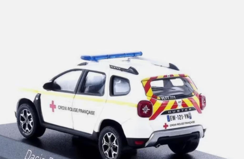 Dacia Duster 2020 Ambulance VLTT 77 1/43 Norev ref. 509028, Verzenden, Nieuw, Auto, Norev