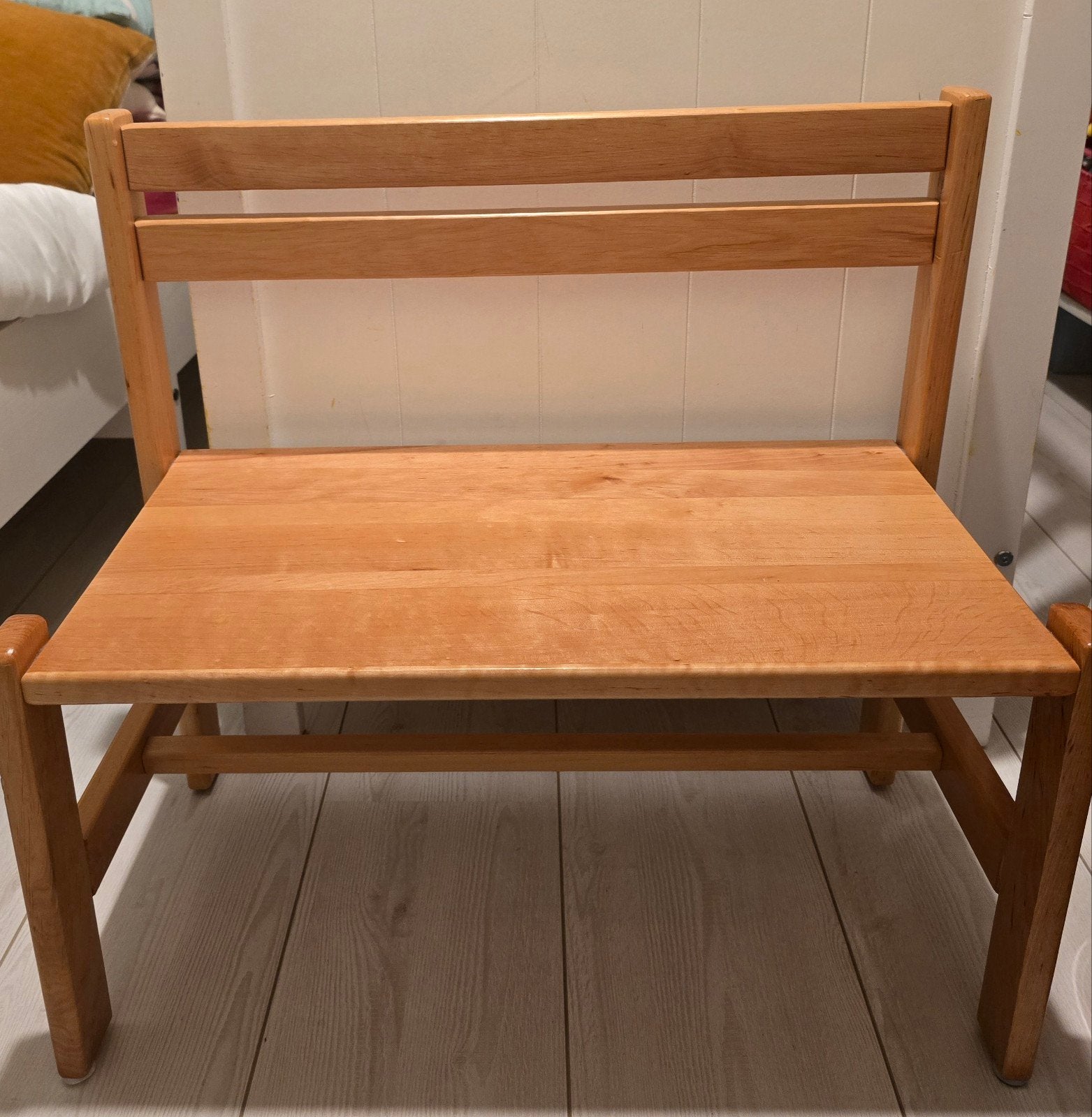 Houten kinderbankje, Ophalen of Verzenden