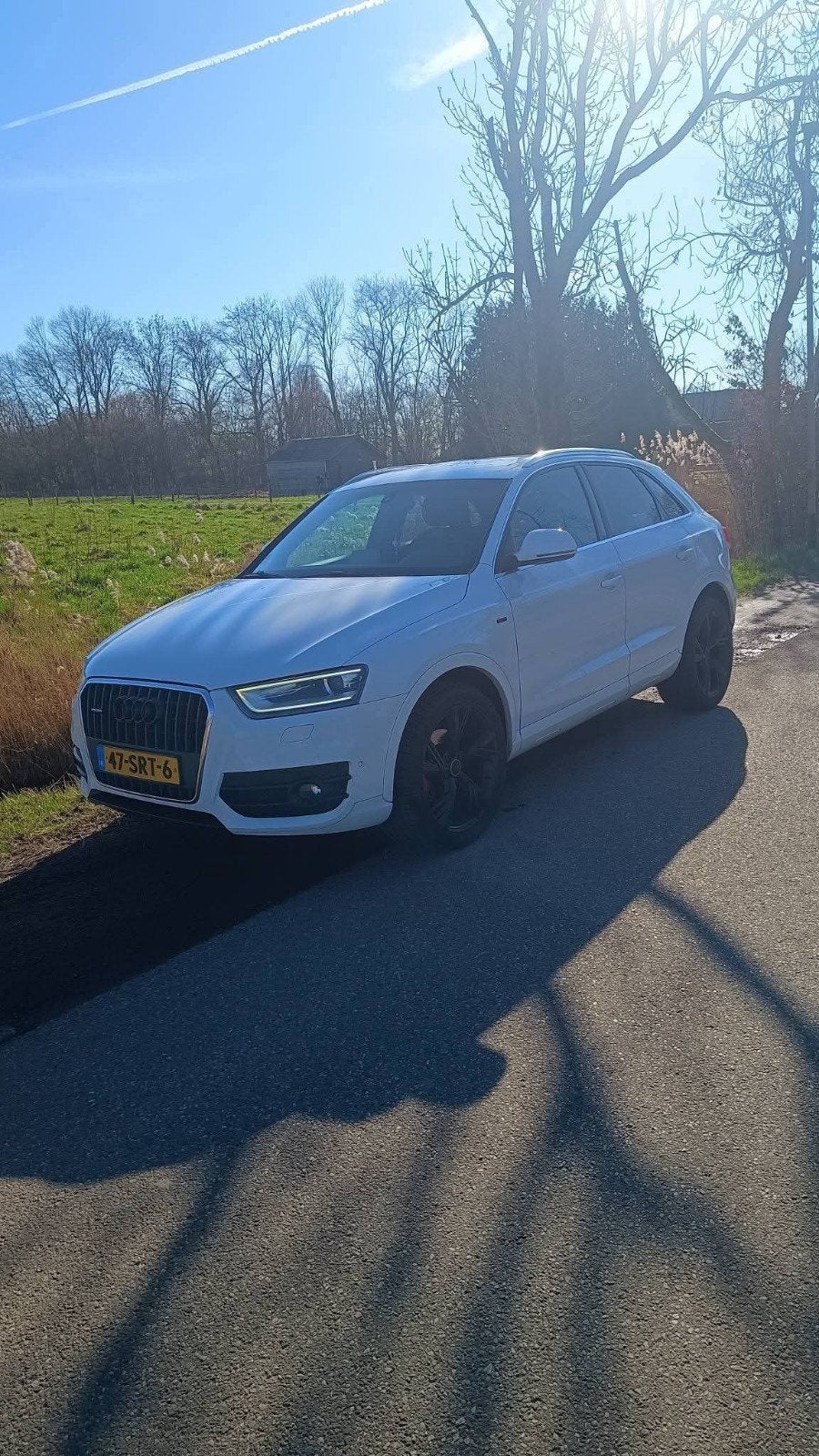 Audi Q3, Auto's, Audi, Particulier, Q3, Benzine, D, SUV of Terreinwagen, Automaat, Origineel Nederlands, Wit, Vierwielaandrijving