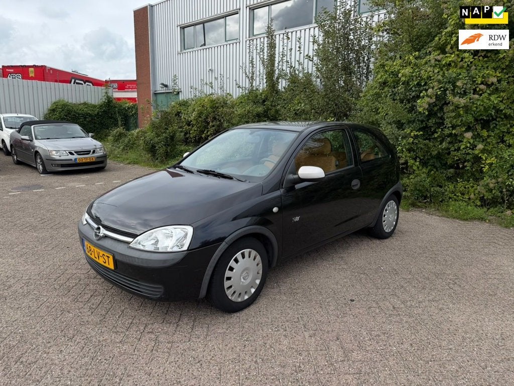 Opel Corsa 1.2-16V Njoy Easytronic, Auto's, 450 kg, Gebruikt, 31 €/maand, Zwart
