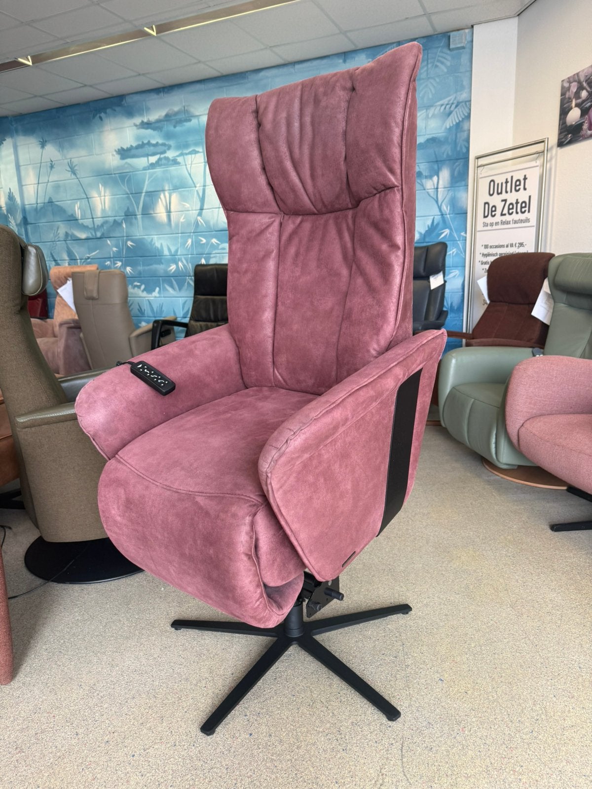 Meubelzorg Lecci sta op stoel relax fauteuil gratis bezorgd