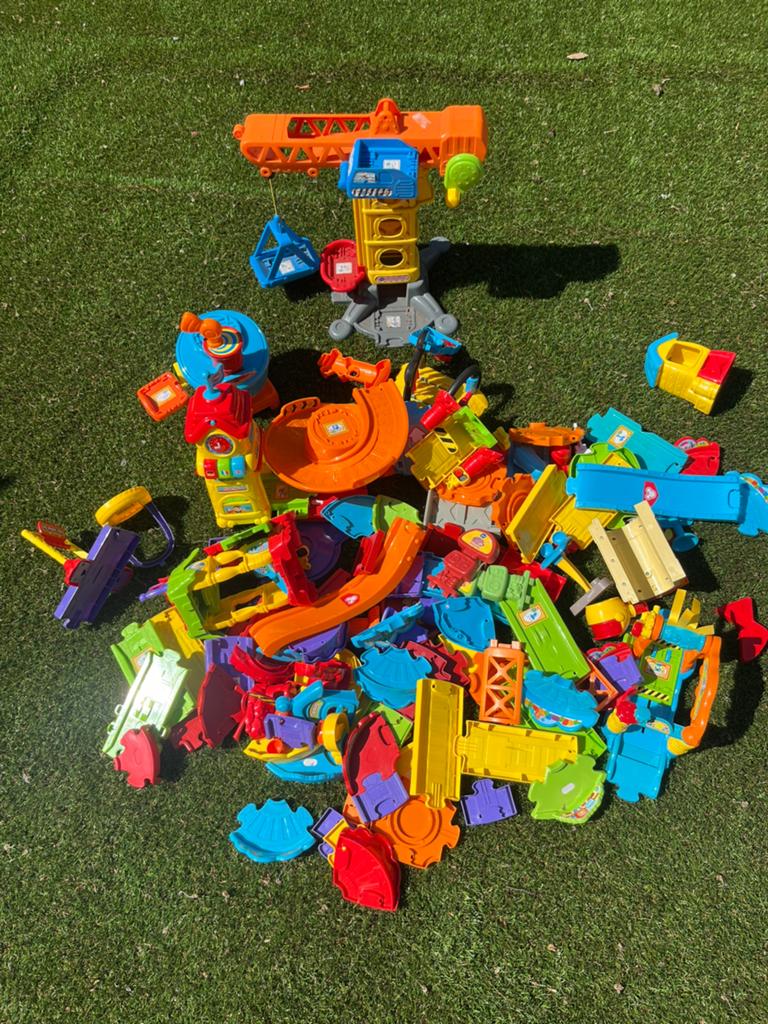 Vtech trein set, Ophalen, Gebruikt